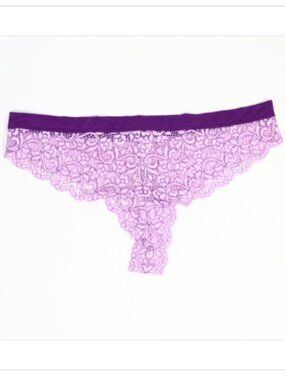 Victoria's Secret Body by Victoria Thong XL Women Lace Panty Underwear NEW